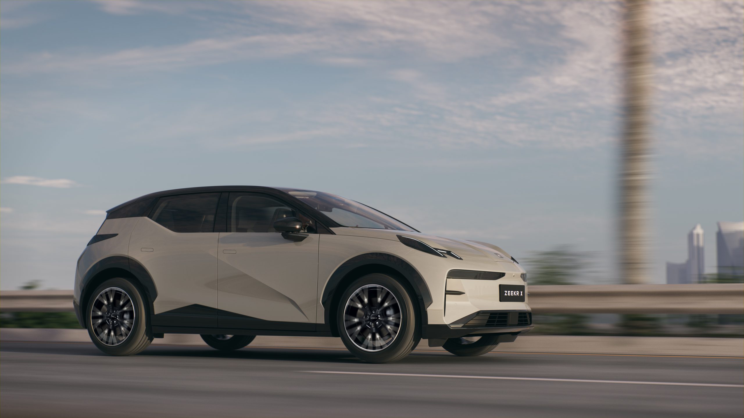 Zeekr Sydney BX1e Expressway 02 Drone 2 product image Electric Car EV