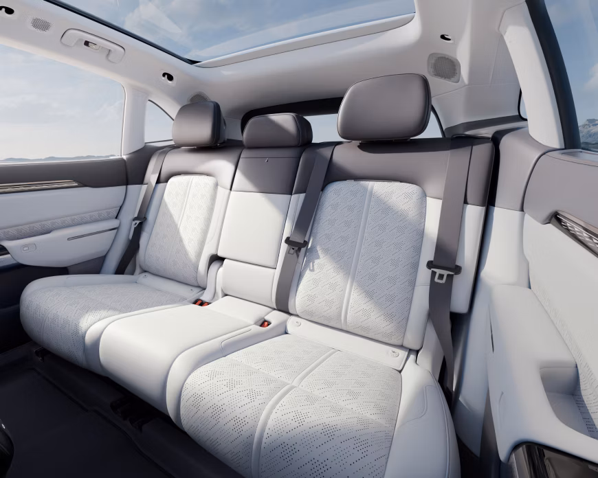 Zeekr Sydney rear 20seat white product image Electric Car EV