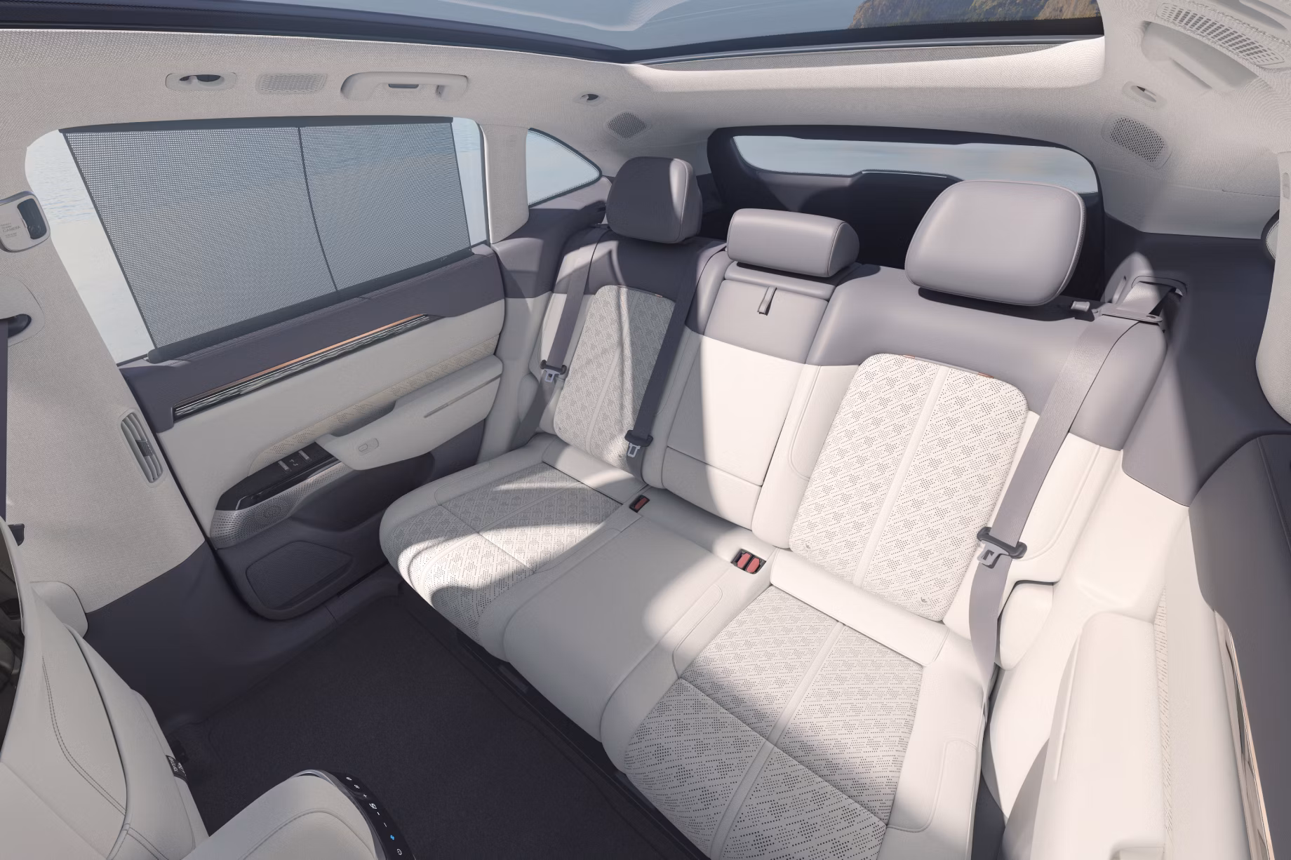 Zeekr Sydney zeekr7x rear seat product image Electric Car EV