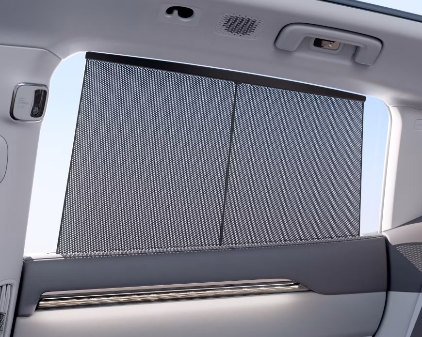 Zeekr Sydney rear side window sunshade product image Electric Car EV