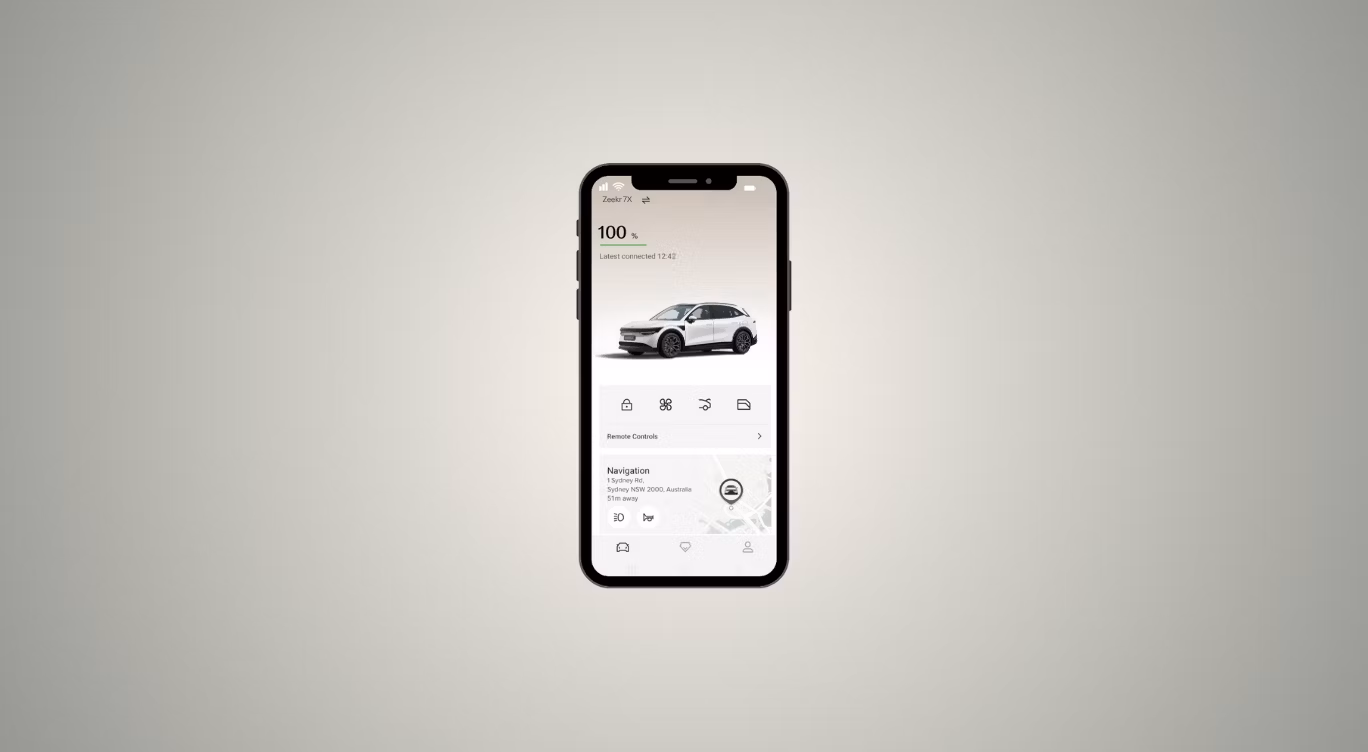 Zeekr Sydney Technology Car product image Electric Car EV