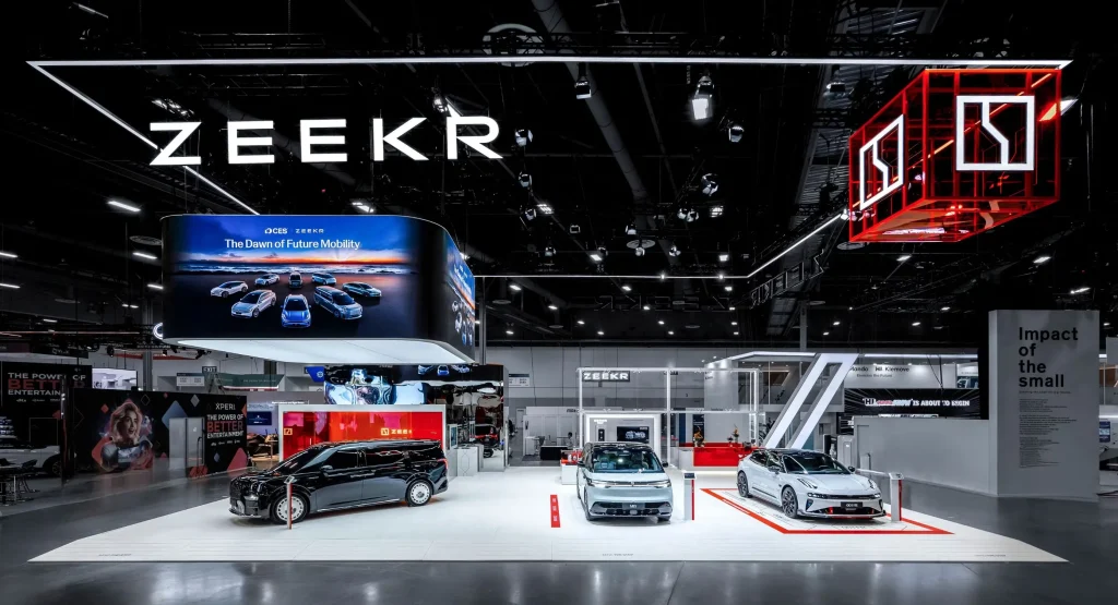 Zeekr Sydney zeekr at ces las vegas product image Electric Car EV
